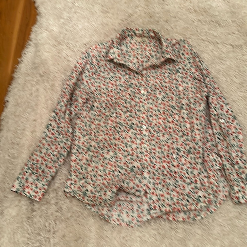 Cute floral blouse